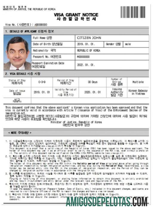 COREIA E Show exemplo